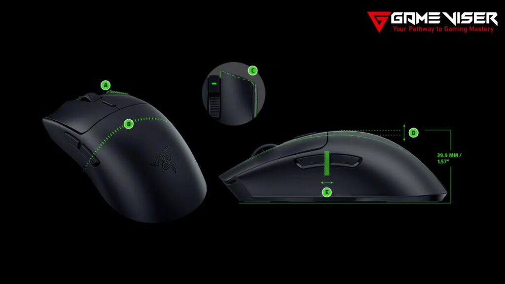 Razer Viper V3 Hyperspeed - Lightweight Design and Hyperspeed Technology